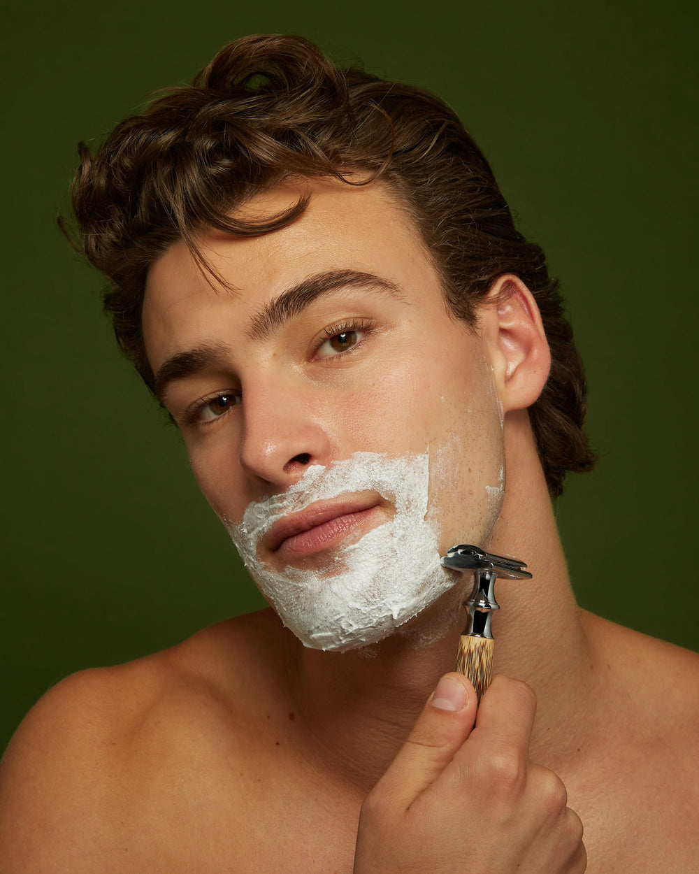 Jackfir Classic Shave Cream eco packaging, tube from recycled plastic