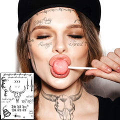 Jacknb festival face tattoo designs preview for cosplays and parties