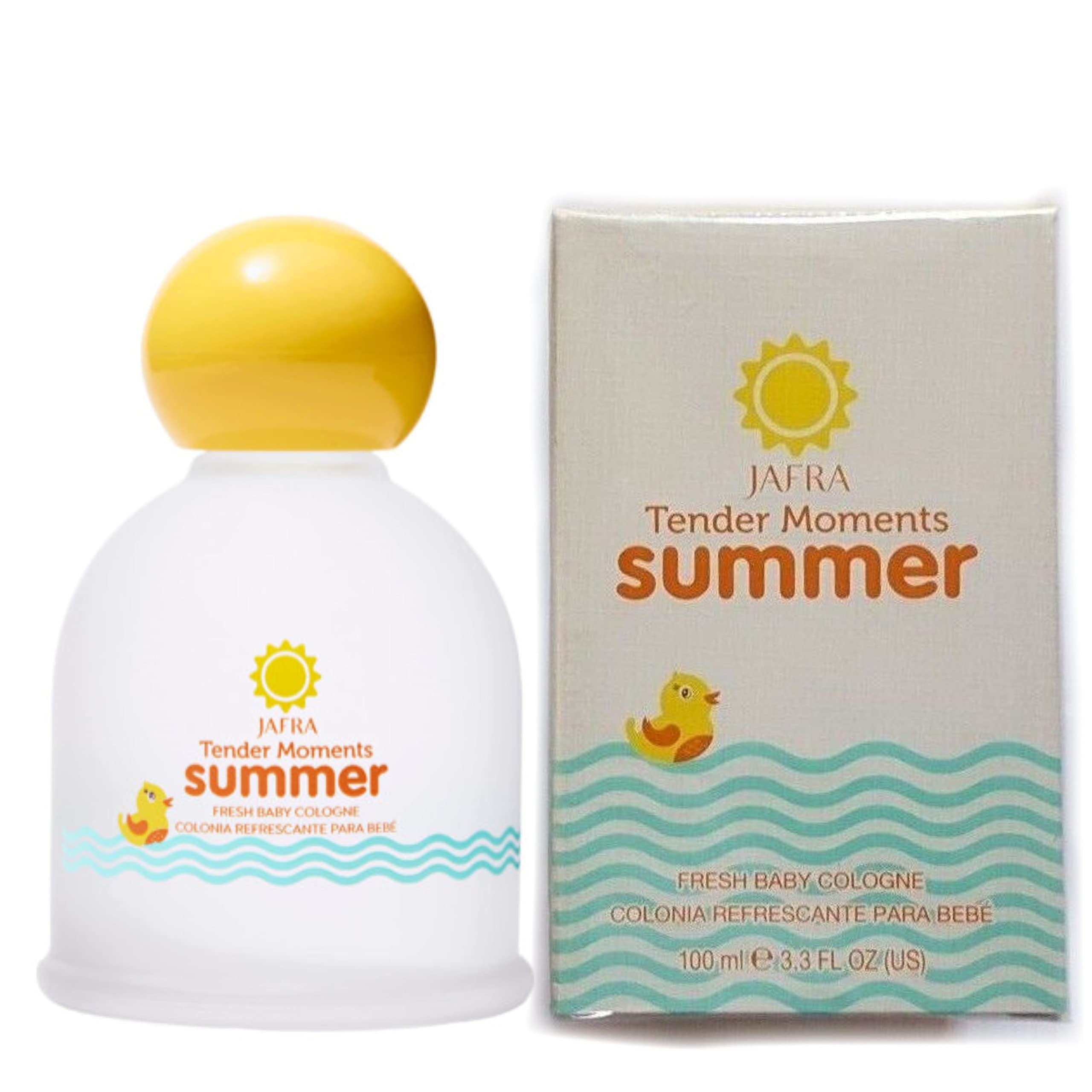 JAFRA Tender Moments application scene, light spritz for sunny days
