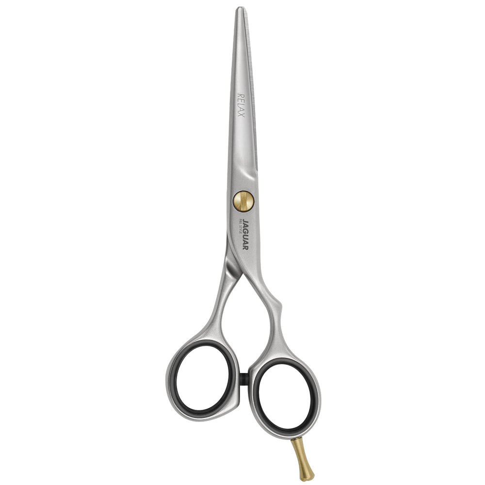 Jaguar Relax Pre Style shears front view, for precise cutting.