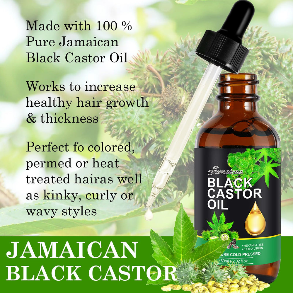 Jamaican Black Castor Oil for nails and cuticle care