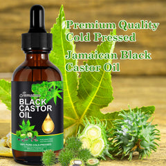 Jamaican Black Castor Oil applied during scalp massage for moisture