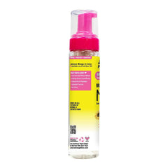 Jamaican Mango & Lime Braids Your Way Mousse being applied on braids for frizz control