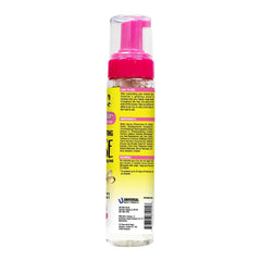 Jamaican Mango & Lime Braids Your Way Mousse demonstrating frizz-control in humidity