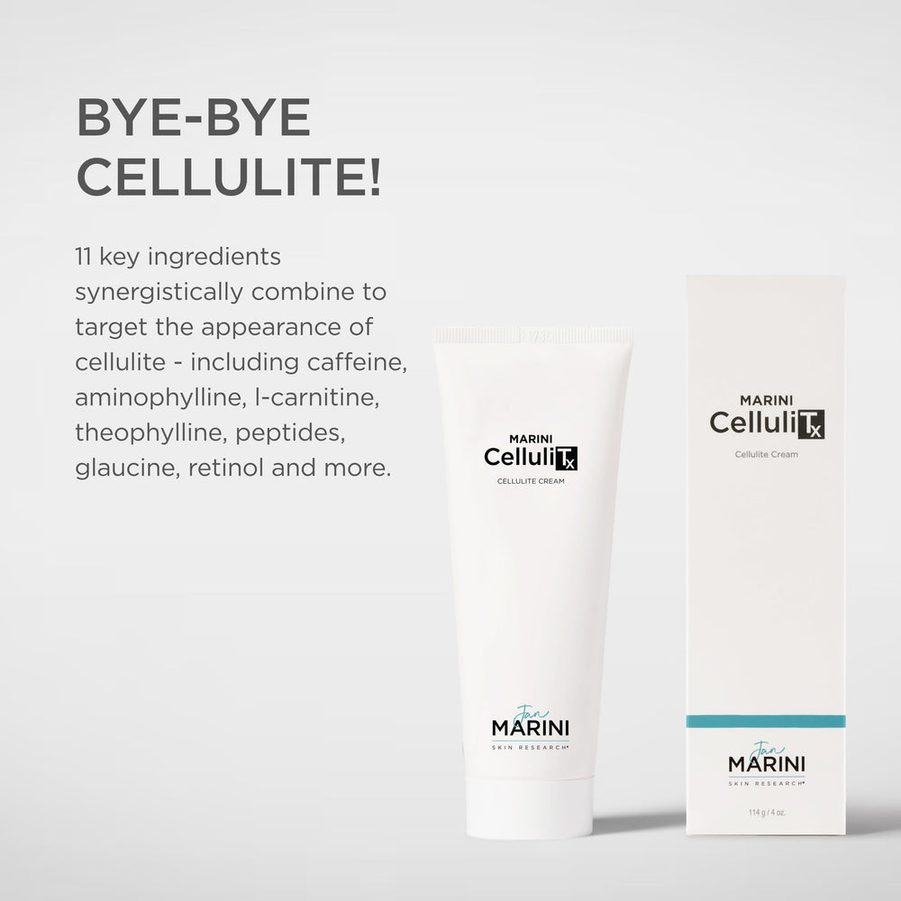 Jan Marini CelluliTx jar closeup showing smooth cream texture