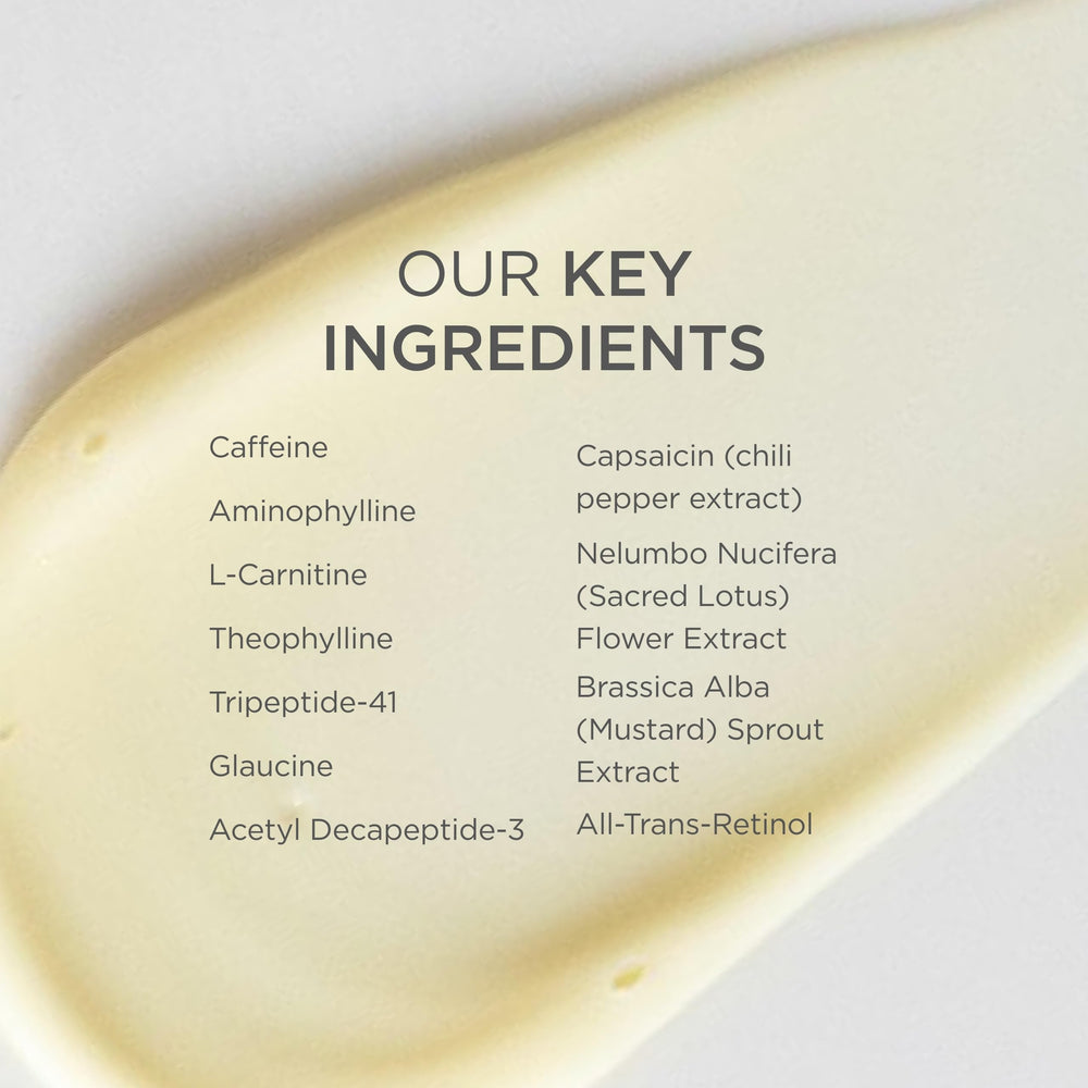 Jan Marini CelluliTx cream during application shows massage-friendly texture