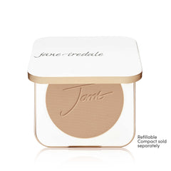 Jane Iredale PurePressed Base Riviera fini seconde peau: rendu discret et mat.