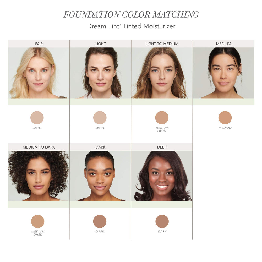 Dream Tint SPF 15 swatch showing SPF protection and even tone
