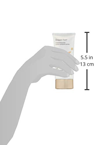 Dream Tint warm bronze swatch on complexion offers radiant, natural finish.