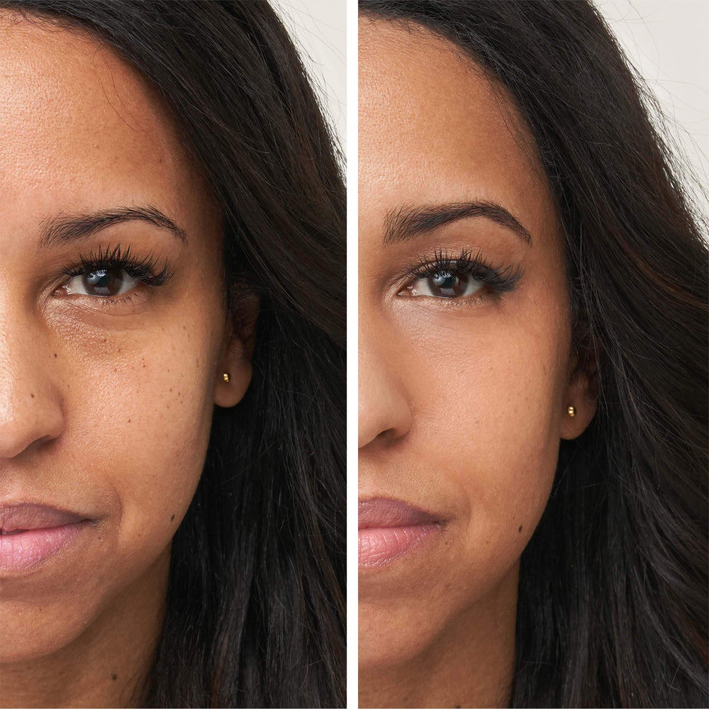 Jane Iredale Enlighten Concealer close-up highlights brightening on dark circles.