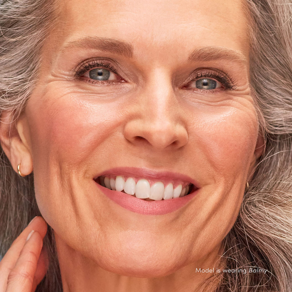 Jane Iredale Glow Time Blush Stick ideal for on-the-go touch ups.