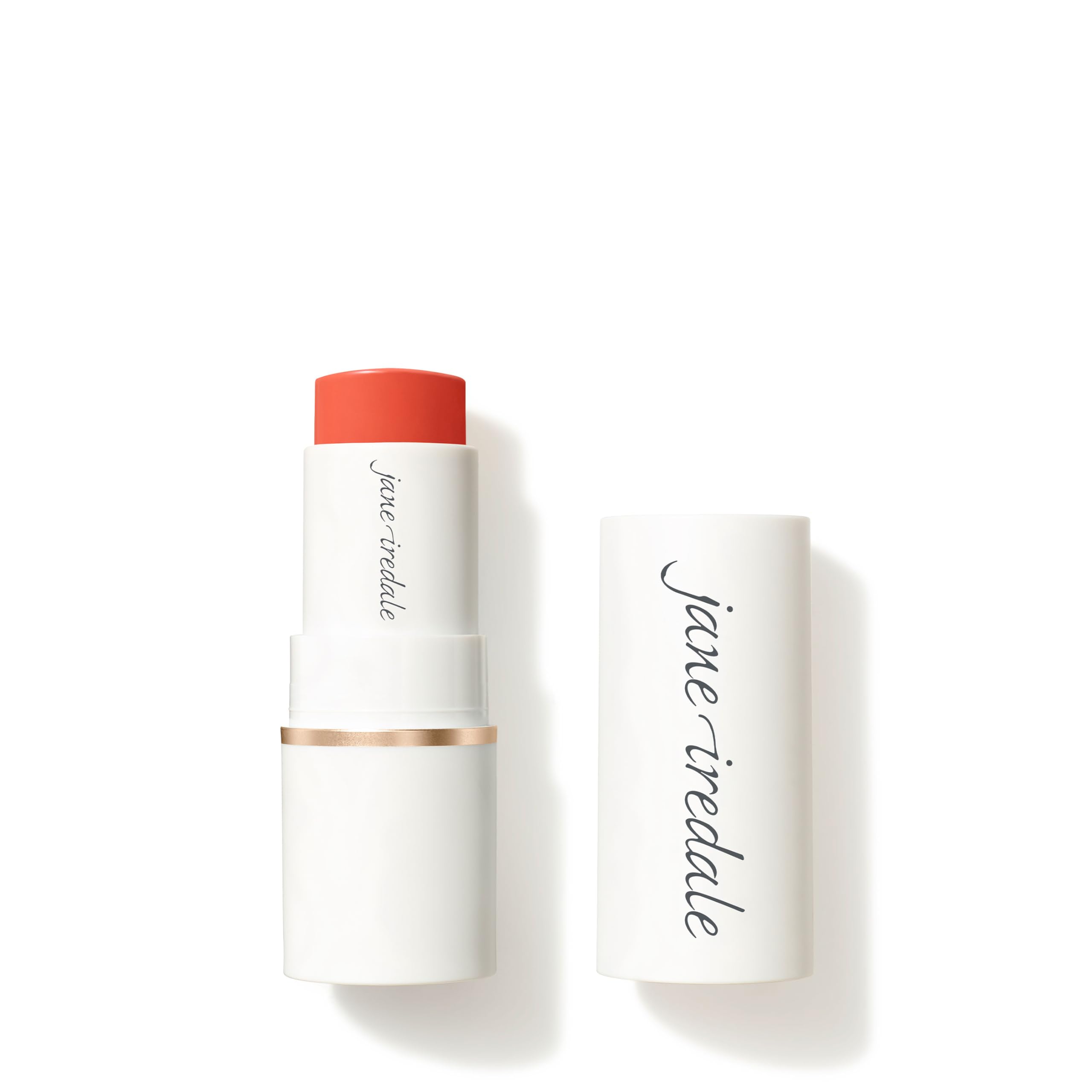 Jane Iredale Glow Time Blush Stick swatch for quick, even color on the go