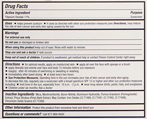 Powder-Me SPF 30 Dry Sunscreen packaging showing three recyclable canisters