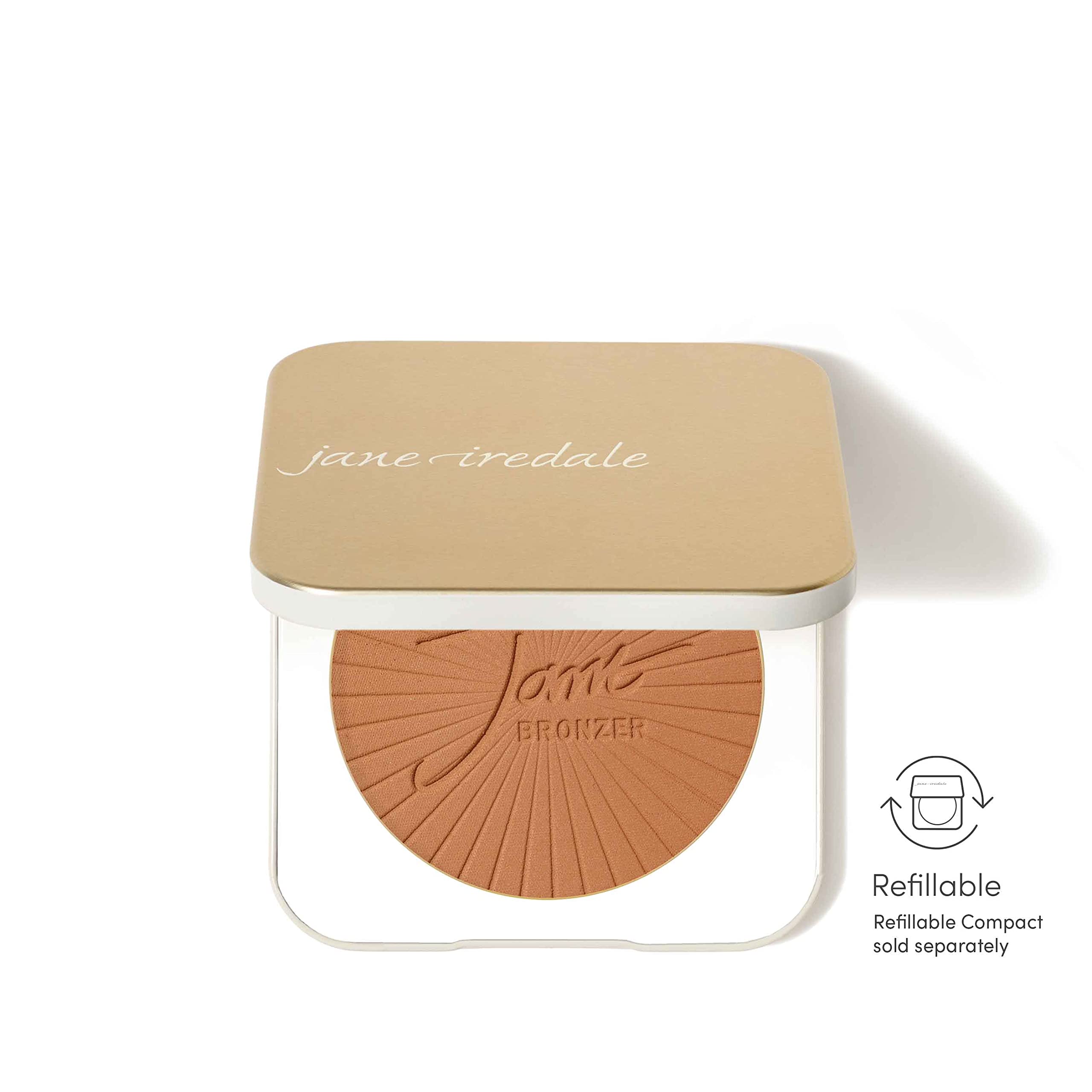 Jane Iredale PureBronze Matte Bronzer buildable-coverage swatch delivering natural radiance.