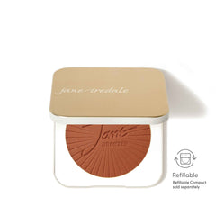Jane Iredale PureBronze Matte Bronzer powder texture ready for buildable coverage.