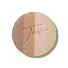 Jane Iredale PureBronze shimmer bronzer refill in recyclable packaging.