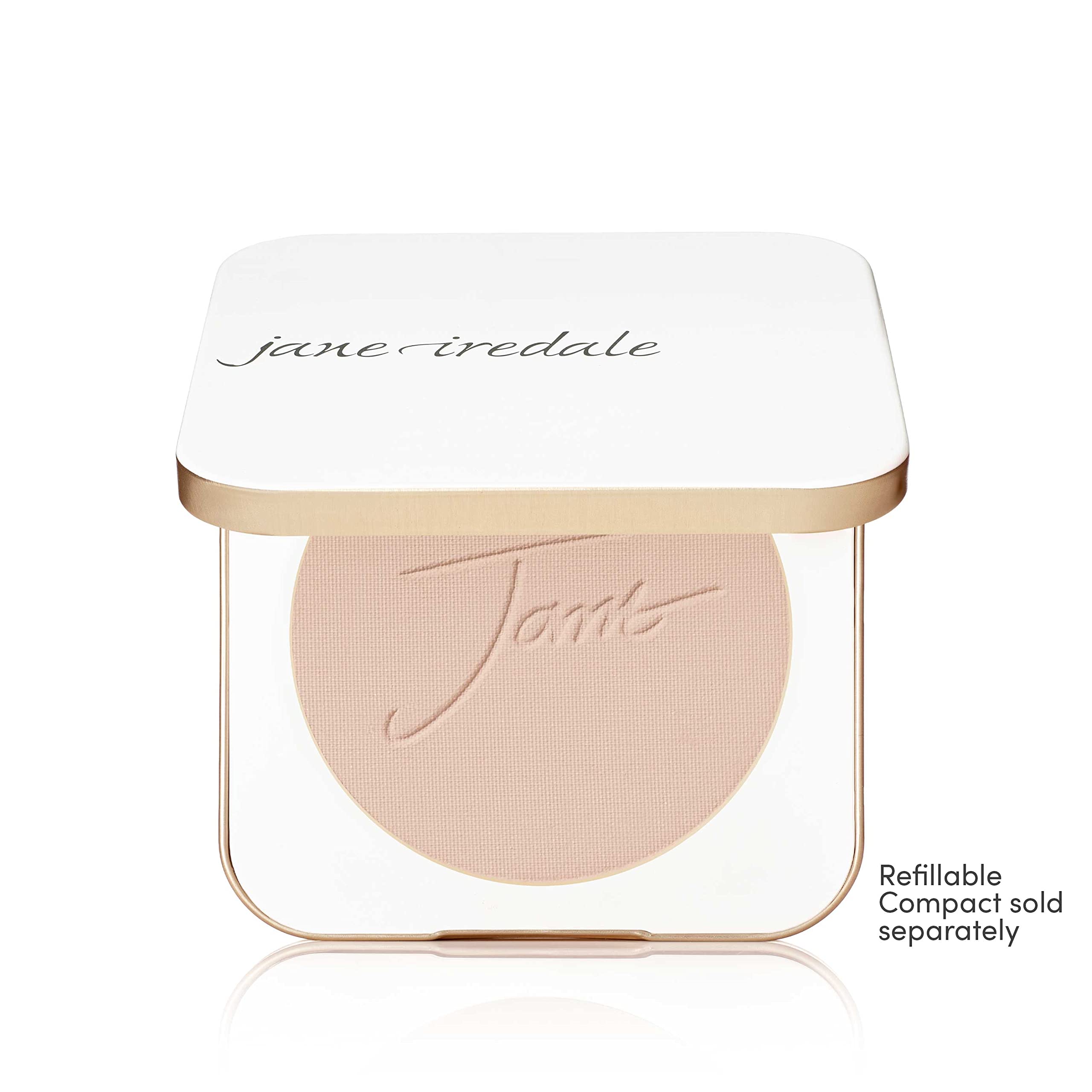 Jane Iredale PurePressed Base is oil-free for a weightless feel.