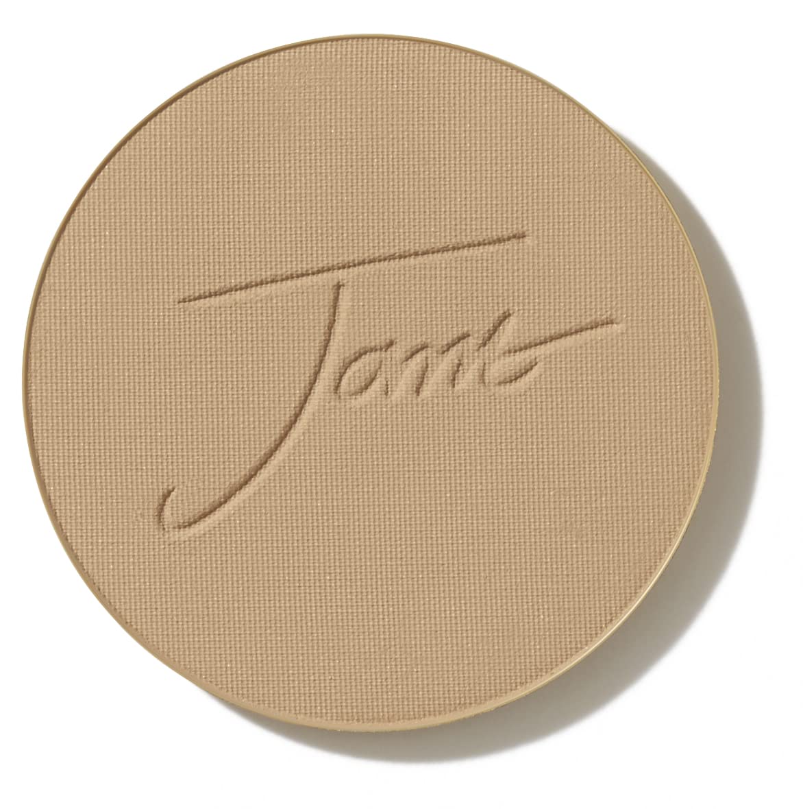 Jane Iredale PurePressed Base Latte bottle for smooth, even coverage.