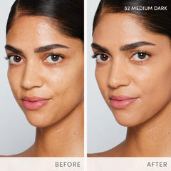 Jane Iredale Skintuition foundation texture close-up highlighting blur effect on texture