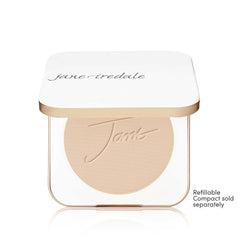 Jane Iredale SPF 20 protection swatch demonstrates lightweight coverage.