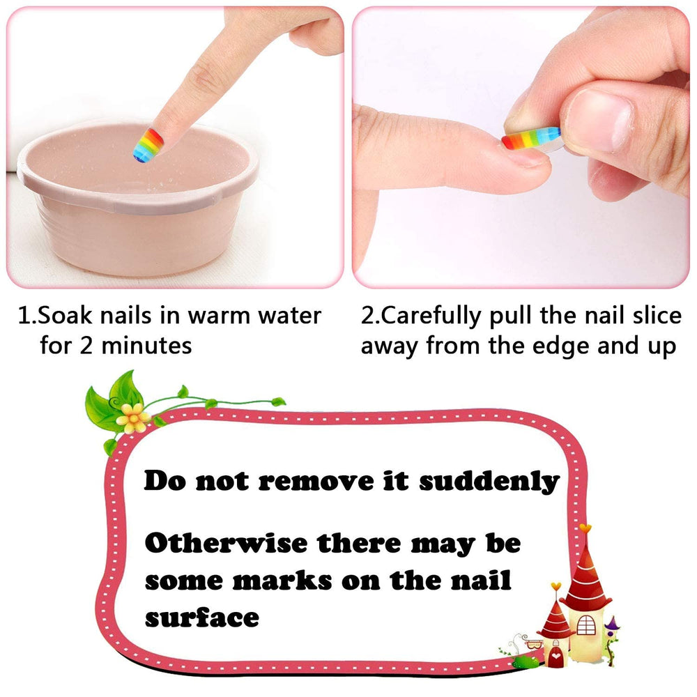 JANYUN nails demonstrate a five second press on for secure fit