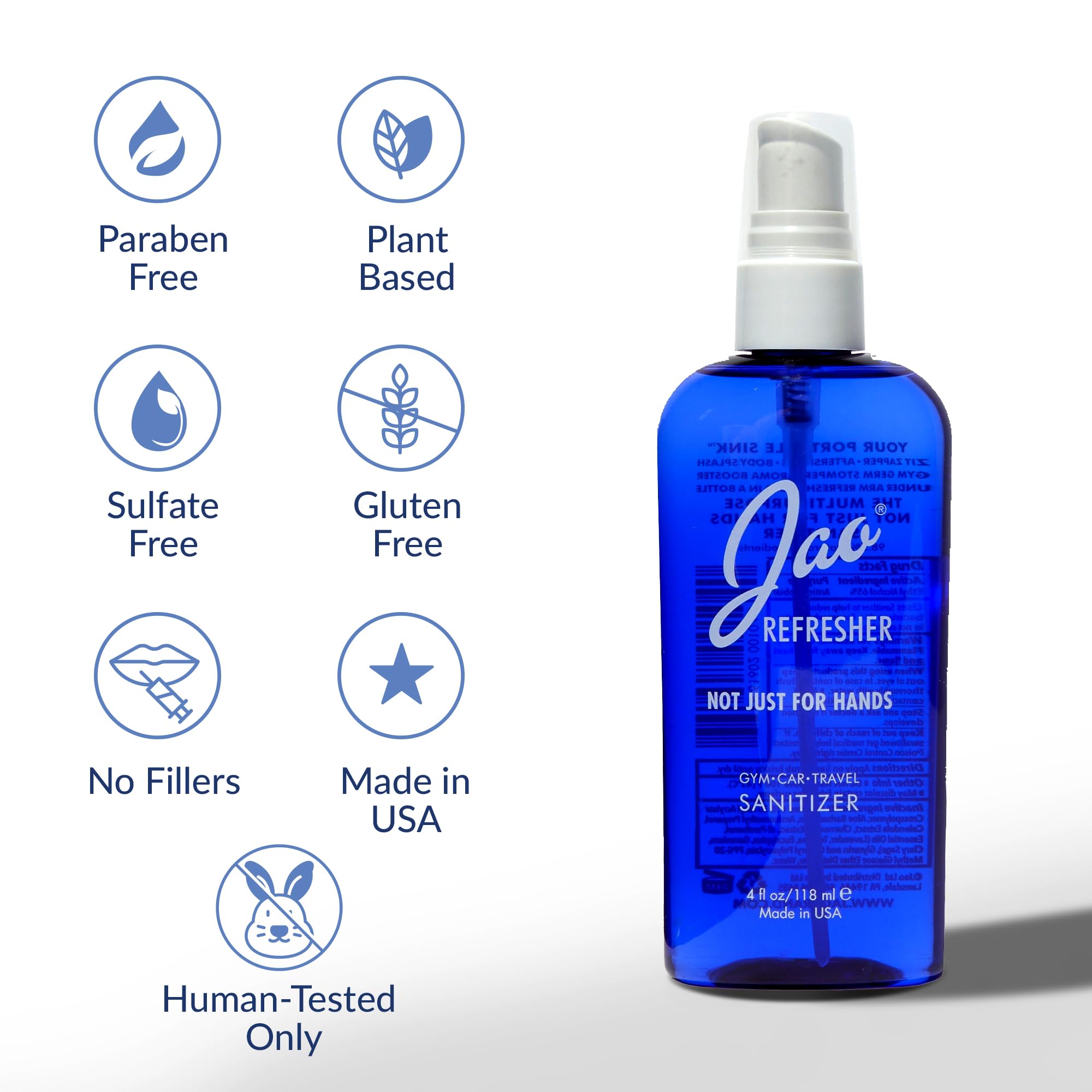JAO Refresher aftershave-use provides a refreshing post-shave care option