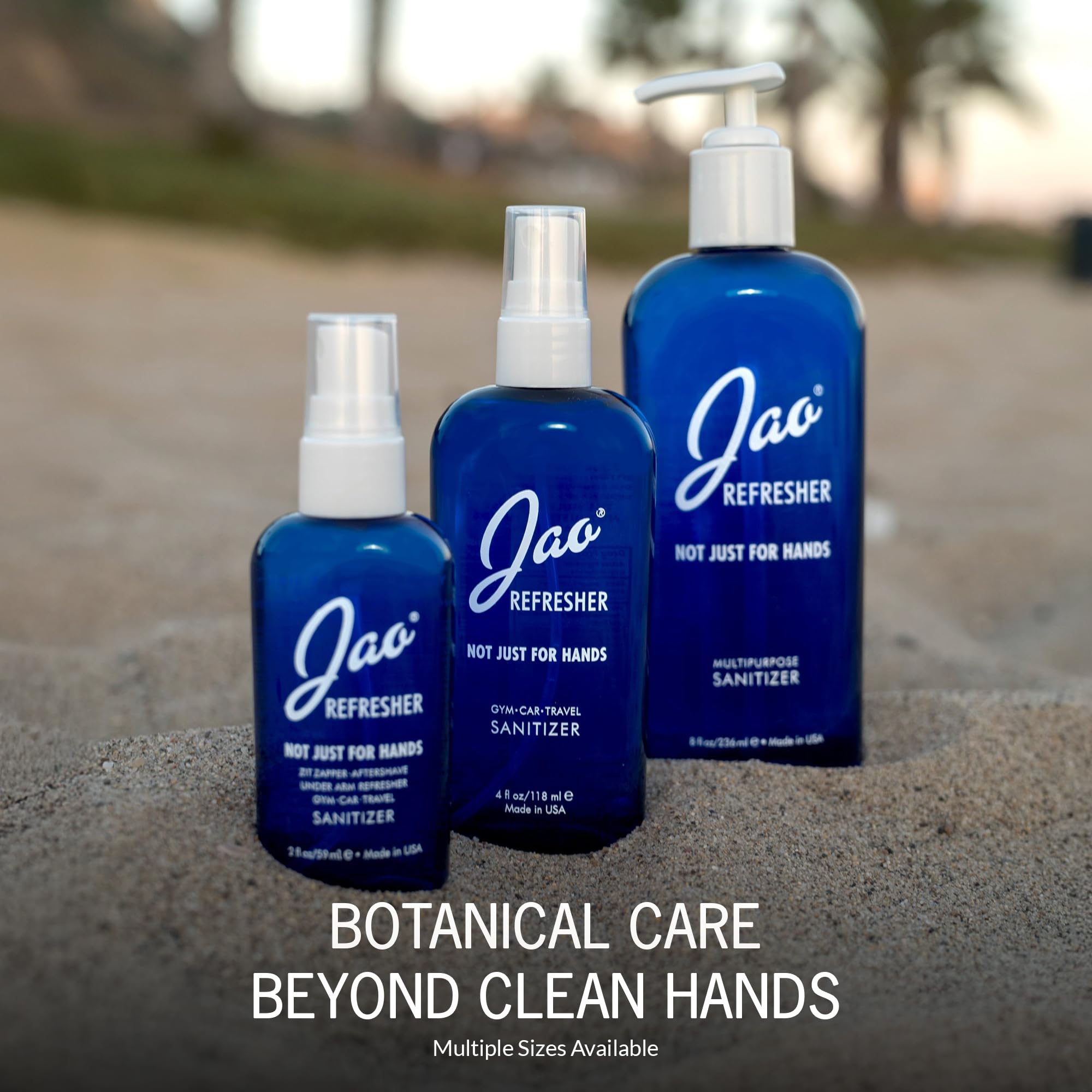 JAO Refresher makeup-brush-cleaner enables quick brush sanitation between applications