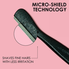 JAPONESQUE Fine Hair Removal on lip demonstrates peach fuzz precision