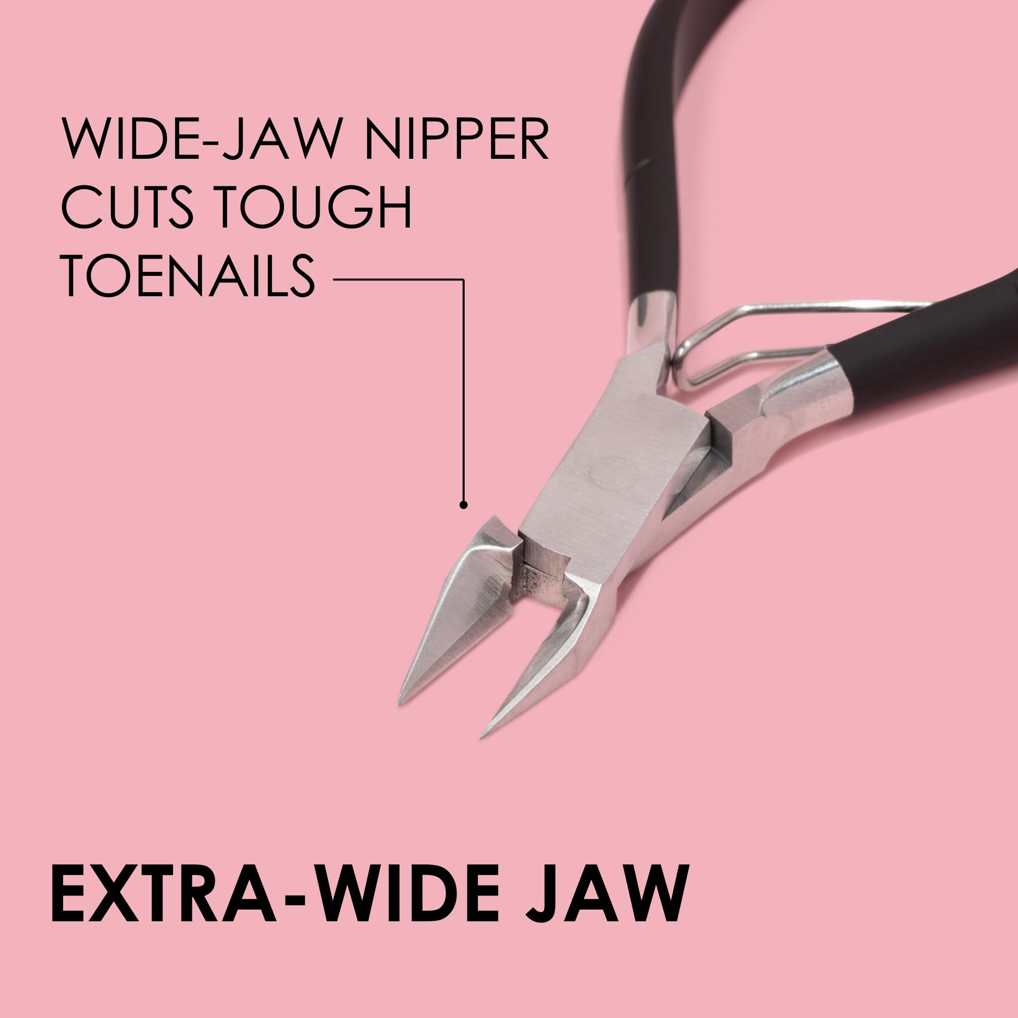 JAPONESQUE Nail File with smooth grit for salon-like edge finishing.