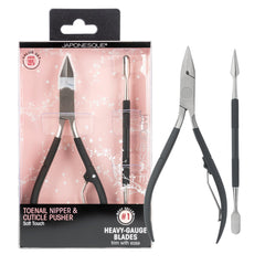 JAPONESQUE Soft Touch Toenail Clipper with anti-slip grip for precise trimming.