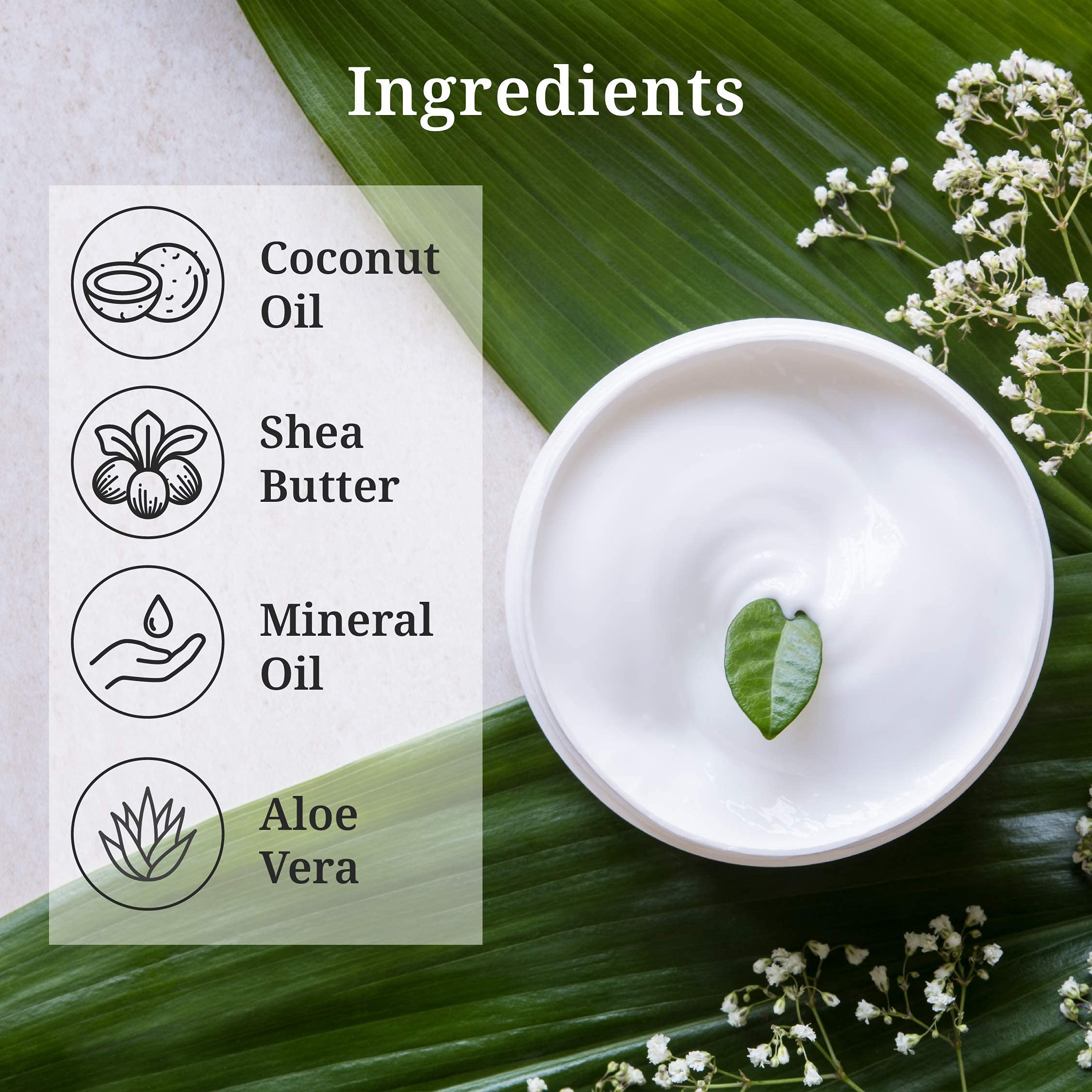 Jasmine Aloe Vera Massage Cream features aloe vera ingredients for hydration.