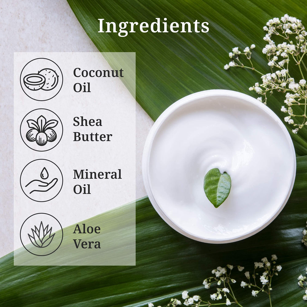 Jasmine Aloe Vera Massage Cream features aloe vera ingredients for hydration.