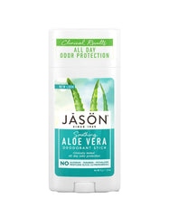 Jason Aloe Vera Stick Deodorant triple-pack for daily freshness with aloe scent