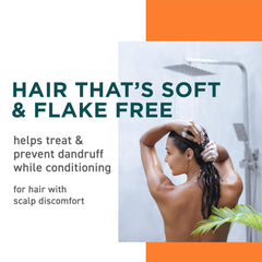 Jason Dandruff Relief conditioner-bottle highlights dual-action care for smoother strands.