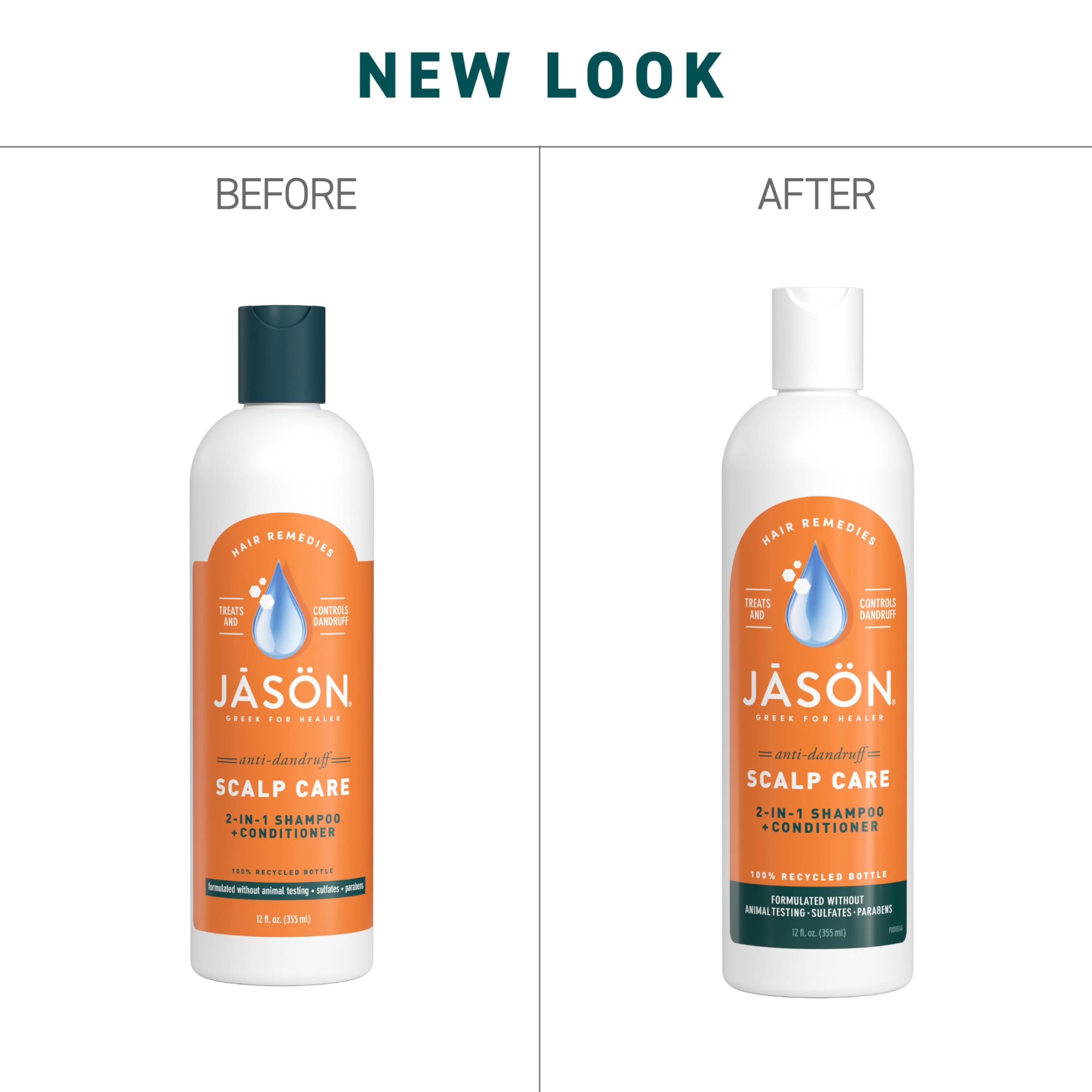 Jason Dandruff Relief cruelty-free-label confirms ethical scalp care.