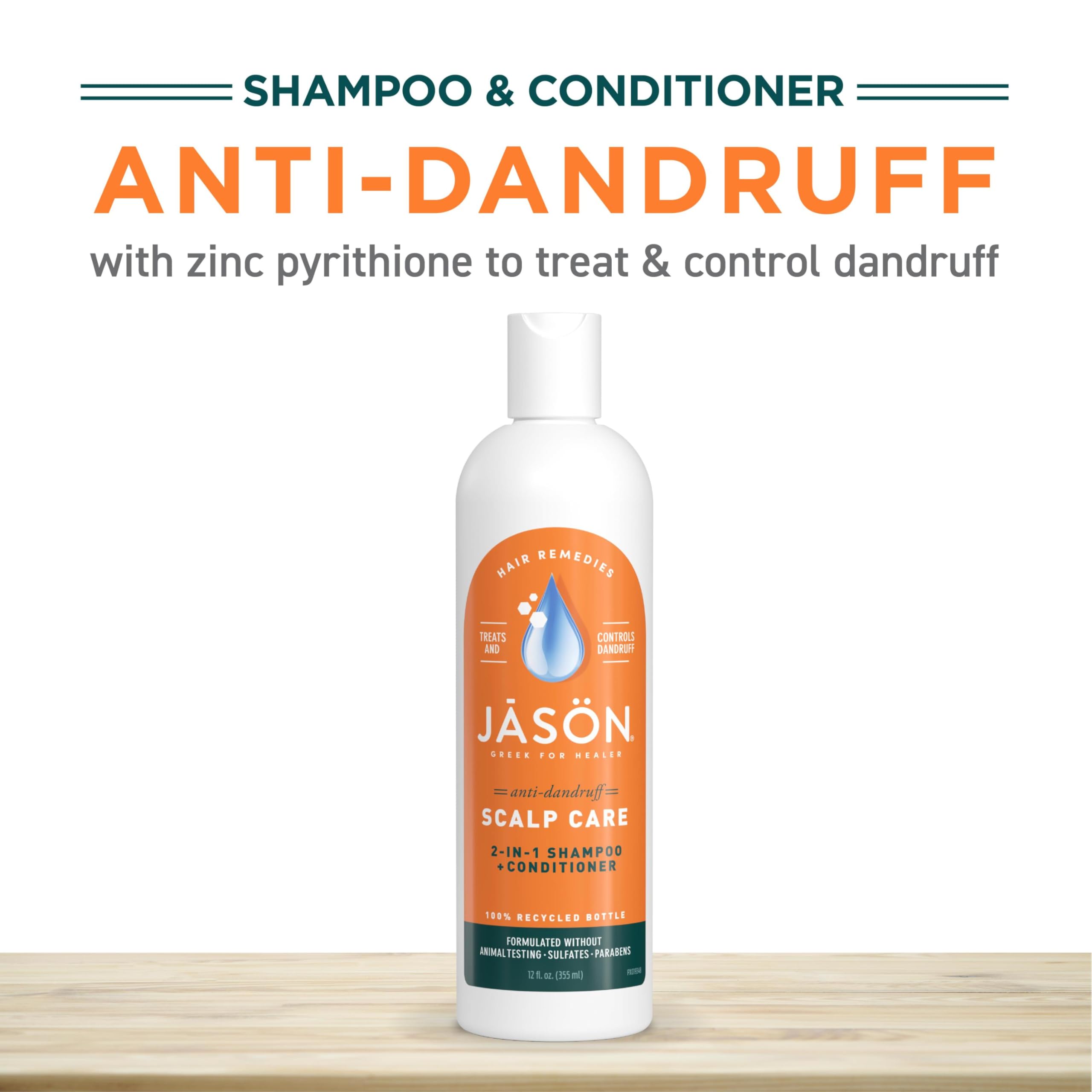 Jason Dandruff Relief plant-protein-boost supports strand strength and resilience.