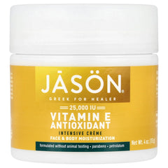 JASON Vitamin E Age Renewal Creme jar close-up for deep hydration