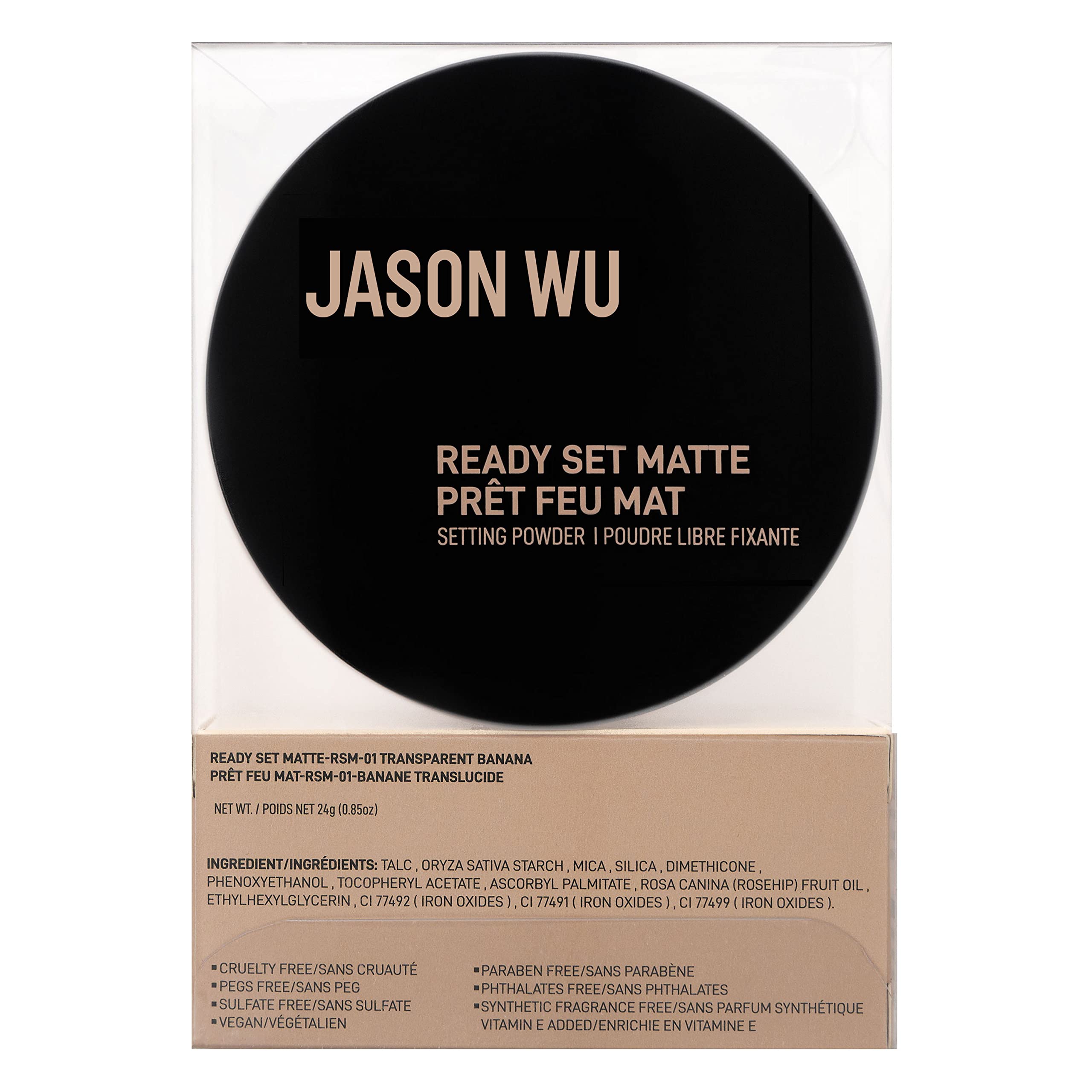 Jason Wu Ready Set Matte brush application demonstrates quick, weightless setting