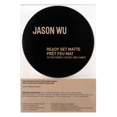 Jason Wu Ready Set Matte brush application demonstrates quick, weightless setting