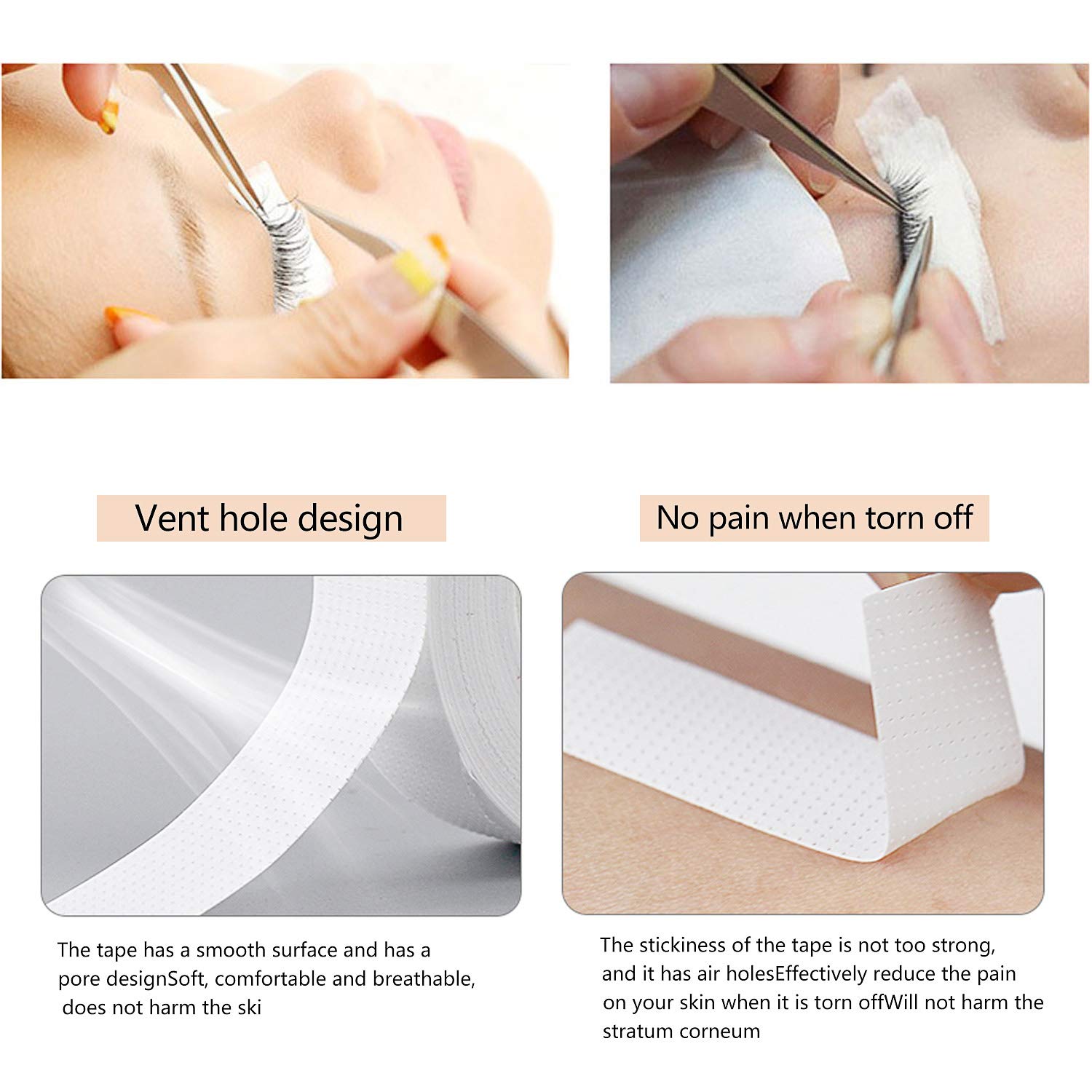 JASSINS 9-meter lash tape roll length suitable for multiple clients.