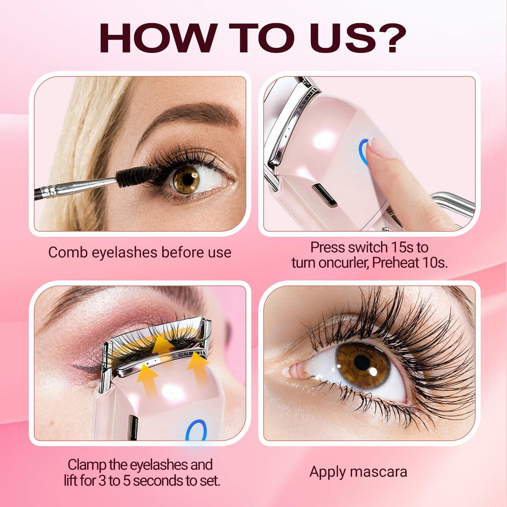 Javtoku compact curler fits in purse for on-the-go touch-ups.