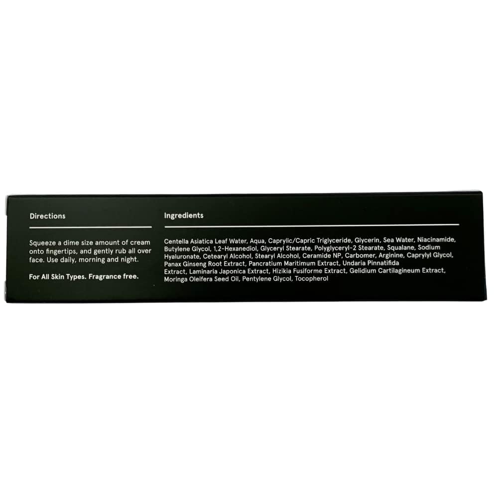 JAXON LANE Relax and Repair packaging box communicates a fragrance-free formula and clean design.