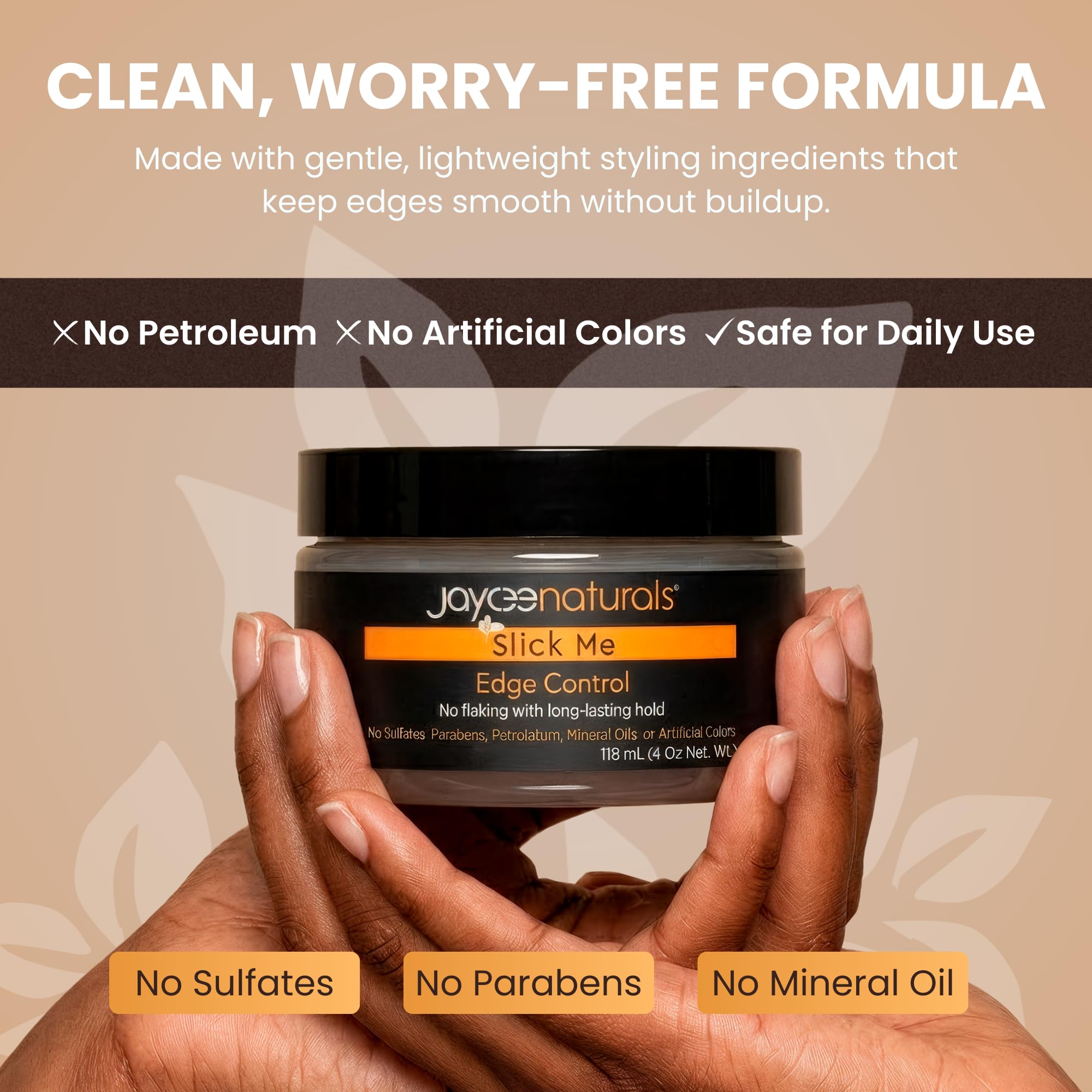 Jaycee Naturals Slick Me Edge Control is ideal for locs, braids, and twists.
