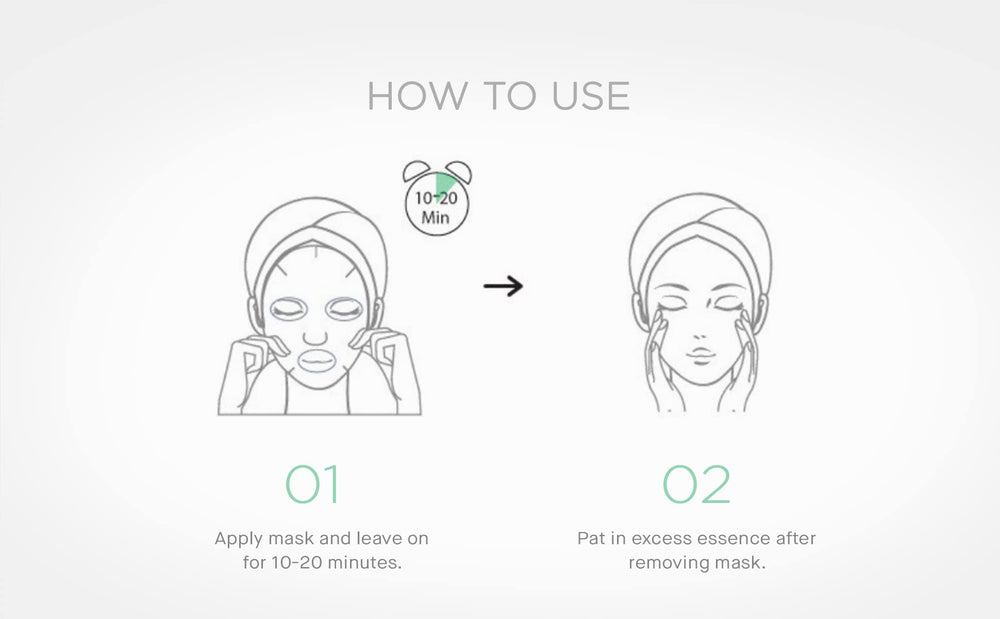 JAYJUN Panthenol-soft-skin mask demonstrating smoother, refreshed feel