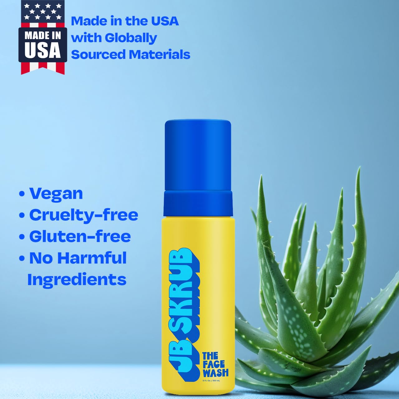 JB SKRUB The Face Wash green-tea image signals antioxidants for everyday defense