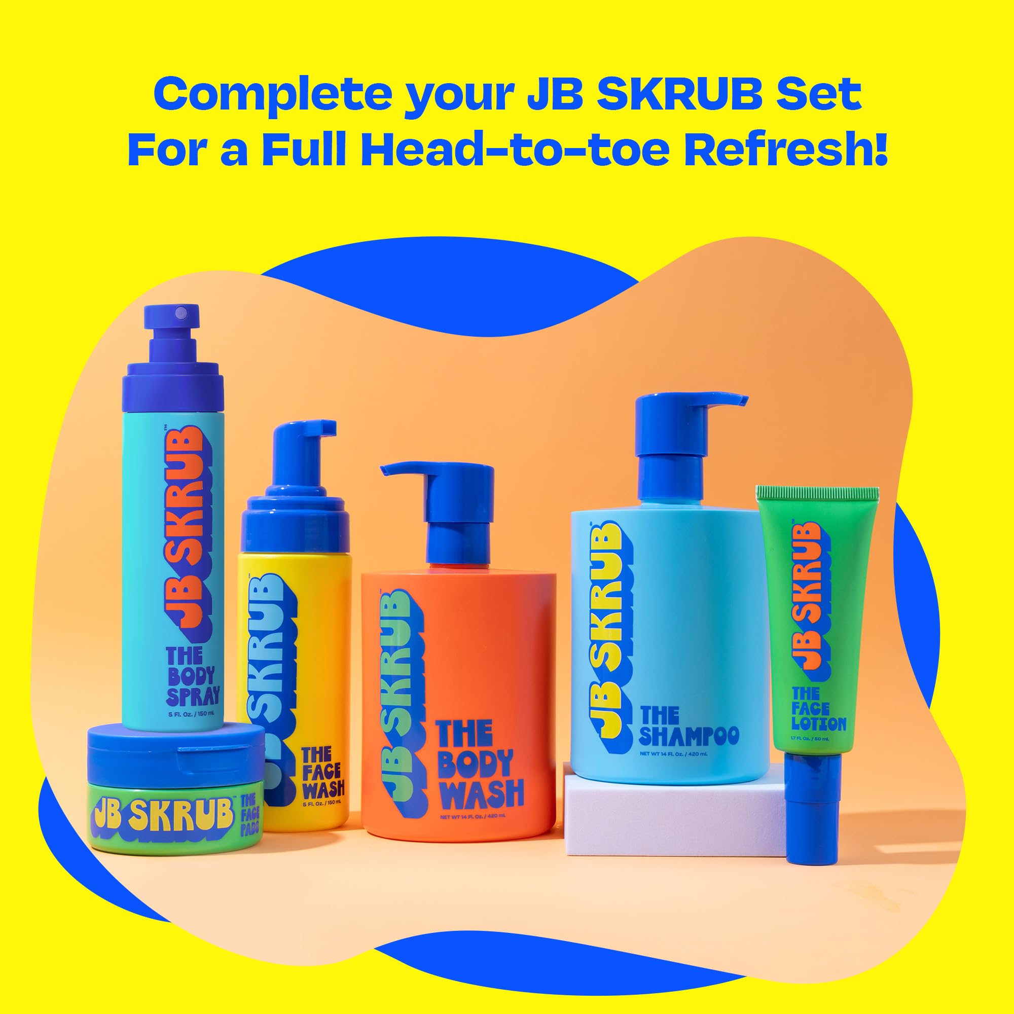 JB SKRUB Kids Shampoo final soft finish keeps hair light and smooth.