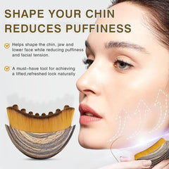 JBSZTH lymphatic face brush bristles close-up for soft, skin-friendly massage.