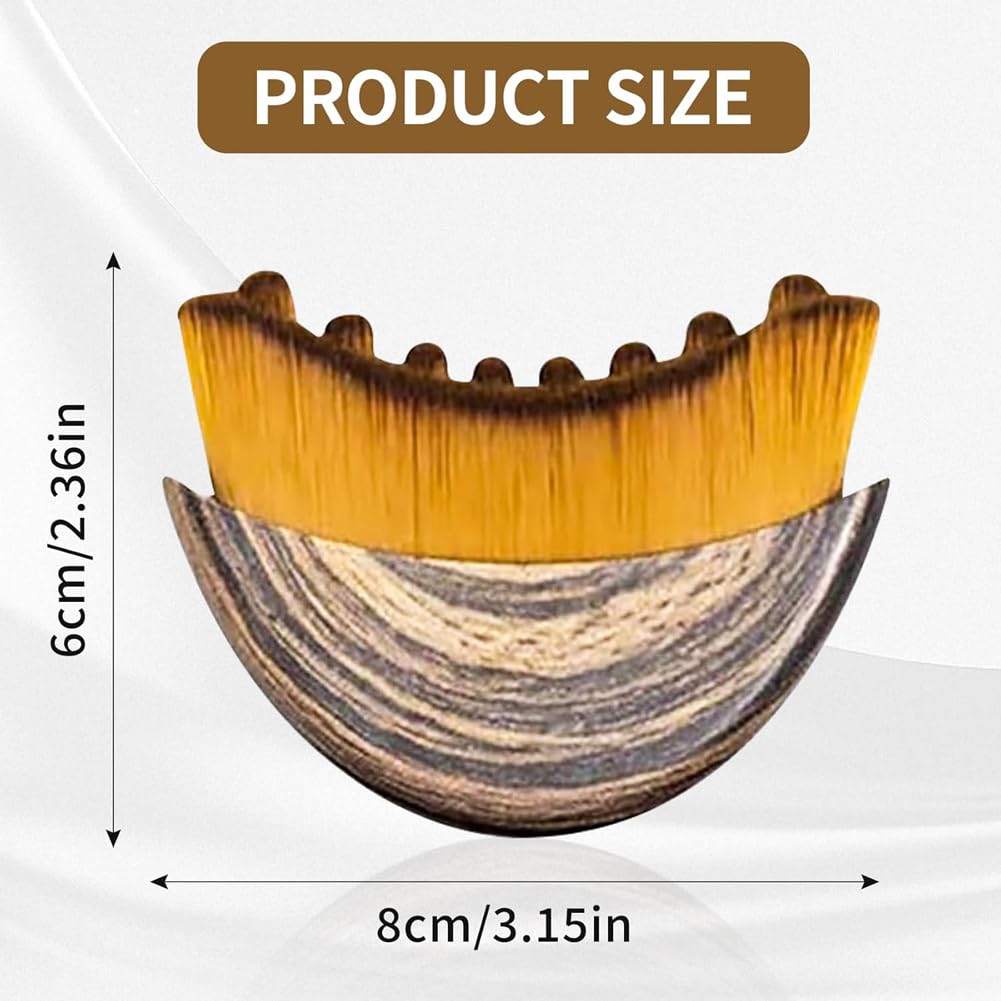 JBSZTH lymphatic face brush with included case for secure travel storage.