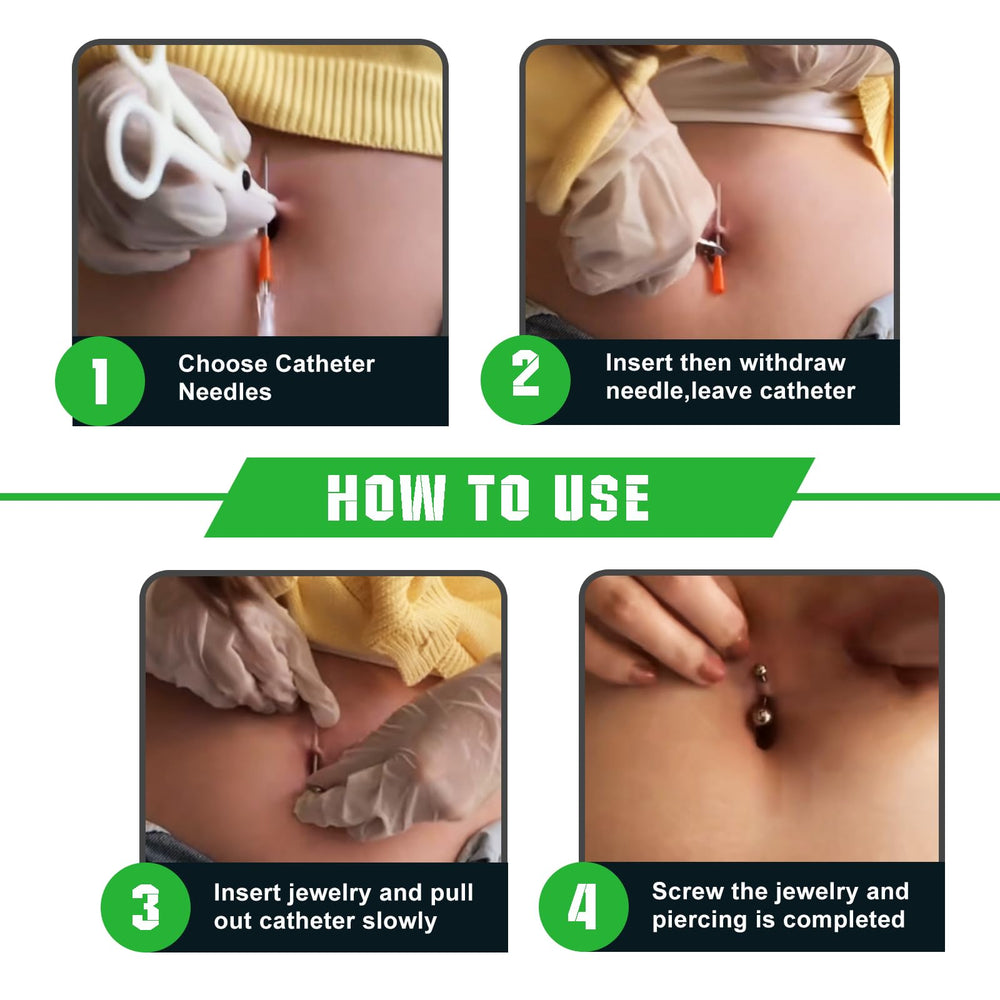 Jconly 16G needle close-up highlighting versatile sizing and comfort.