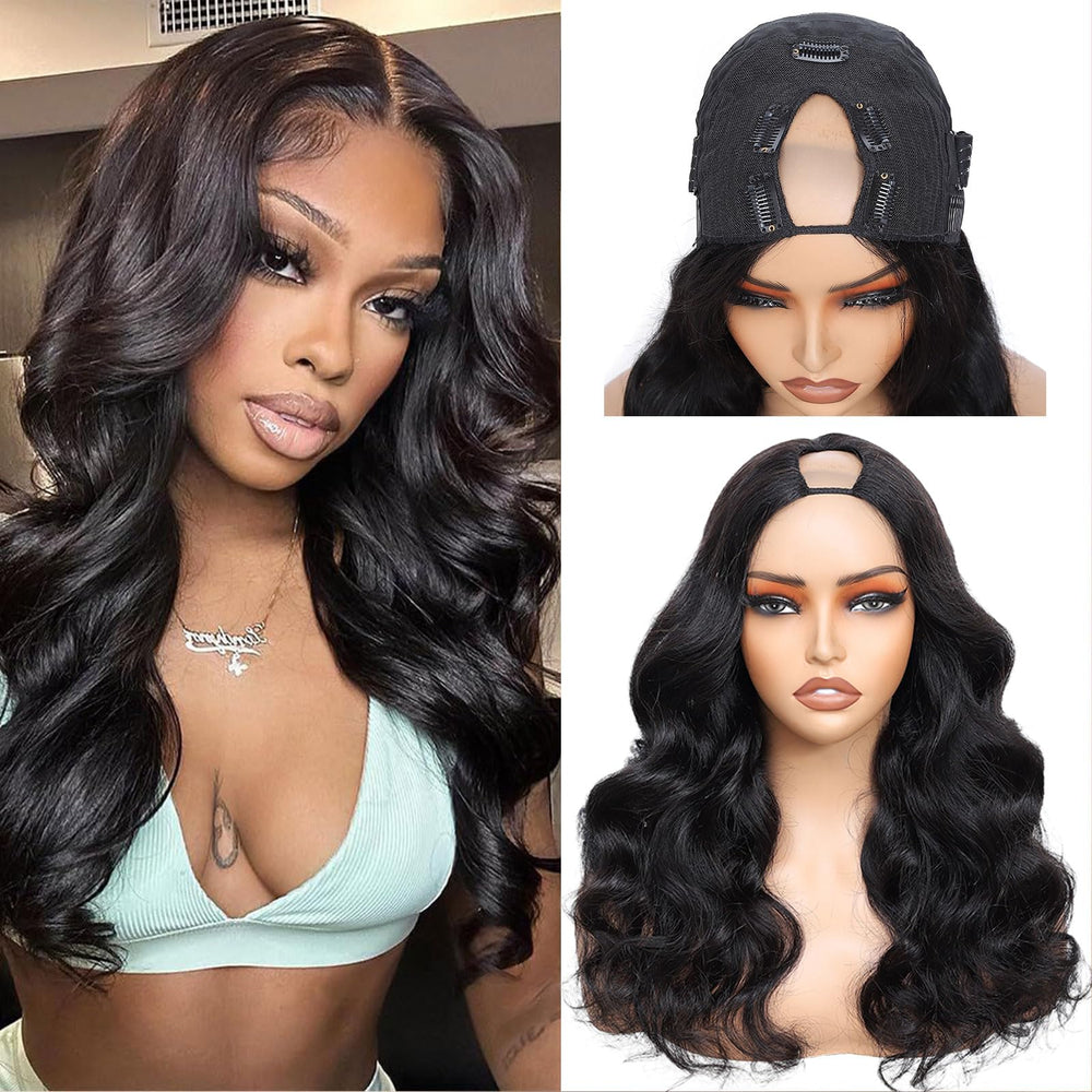jcoolo V Part Wig with 200-density fullness for everyday volume.